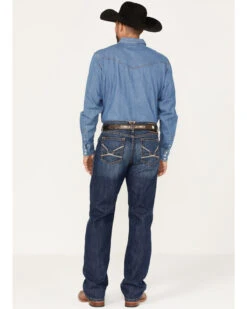 Ariat Men's M2 Prescott Kerwin Dark Wash Relaxed Stackable Bootcut Jeans -Wraner Clothing Shop 2000371947 400 P4