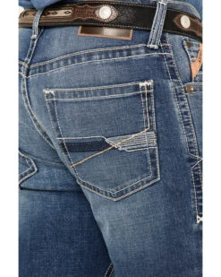 Ariat Men's M4 Walden Claudio Medium Wash Stretch Relaxed Straight Jeans -Wraner Clothing Shop 2000371953 400 P3