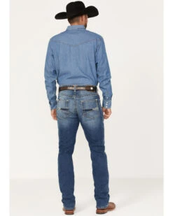 Ariat Men's M4 Walden Claudio Medium Wash Stretch Relaxed Straight Jeans -Wraner Clothing Shop 2000371953 400 P4