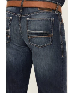 Ariat Men's Big Sur 3D Garby Dark Wash Relaxed Bootcut Jeans -Wraner Clothing Shop 2000371978 400 P4