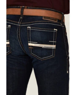 Ariat Men's M7 Rockport Ranger Dark Wash Slim Straight Jeans -Wraner Clothing Shop 2000371986 400 P4