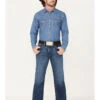 Cinch Men's Grant Medium Wash Relaxed Bootcut Performance Jeans -Wraner Clothing Shop 2000373442 402 P1