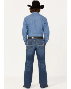 Cinch Men's Grant Medium Wash Relaxed Bootcut Performance Jeans -Wraner Clothing Shop 2000373442 402 P3