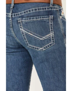 Cinch Men's Ian Medium Wash Slim Bootcut Performance Jeans -Wraner Clothing Shop 2000373497 402 P4