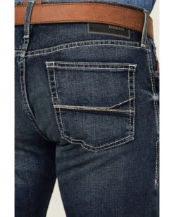 Ariat Men's M7 Drake Toro Dark Wash Slim Straight Jeans -Wraner Clothing Shop 2000373702 400 P4
