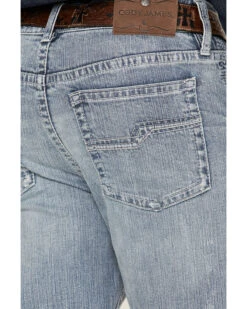 Cody James Men's Walker Light Wash Slim Straight Stretch Jeans -Wraner Clothing Shop 2000373943 413 P4
