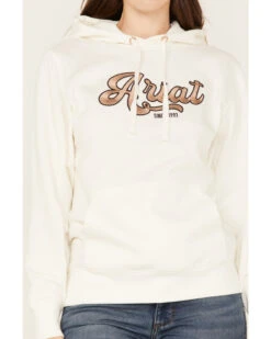 Ariat Women's Metallic Embroidered Logo Hoodie -Wraner Clothing Shop 2000374279 100 P3