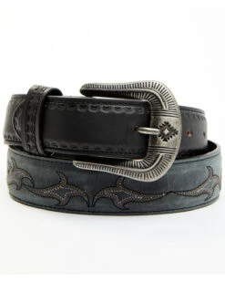 Moonshine Spirit Men's Mad Cat Western Leather Belt