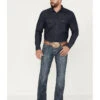 Rock & Roll Denim Men's Dark Vintage Wash Bootcut Jeans -Wraner Clothing Shop 2000375483 416 P1