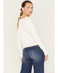 Rock & Roll Denim Women's Midnight Rodeo Graphic Sweatshirt -Wraner Clothing Shop 2000375609 103 P4