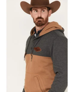 Kimes Ranch Men's Ogden 1/4 Button Hooded Pullover -Wraner Clothing Shop 2000377177 022 P2