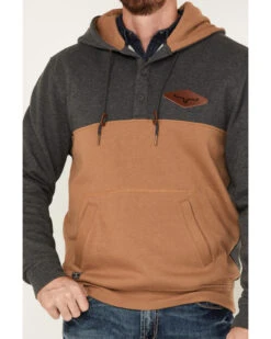 Kimes Ranch Men's Ogden 1/4 Button Hooded Pullover -Wraner Clothing Shop 2000377177 022 P3
