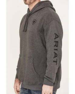 Ariat Men's SMU Hooded Sweatshirt -Wraner Clothing Shop 2000377495 022 P3