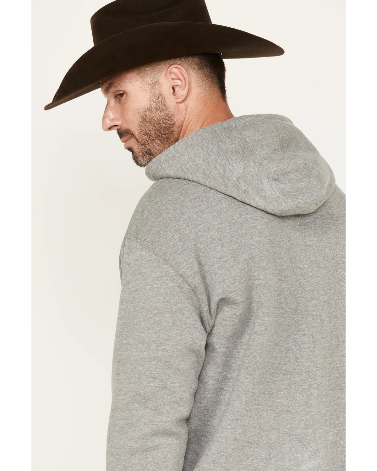 Cowboy Hardware Men's Freedom Is Never Free Graphic Hooded Sweatshirt 6 Cowboy Hardware Men's Freedom Is Never Free Graphic Hooded Sweatshirt - Image 4