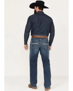 Cinch Men's Grant Medium Stonewash Relaxed Boot Performance Stretch Denim Jeans -Wraner Clothing Shop 2000380041 402 P3