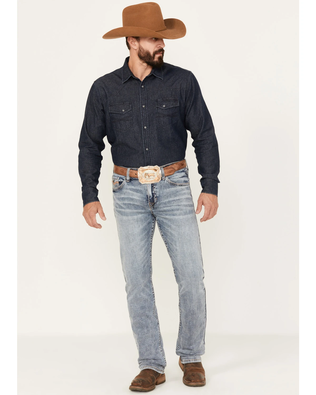 Cody James Men's Pinedale Slim Straight Stretch Denim Jeans 3 Cody James Men's Pinedale Slim Straight Stretch Denim Jeans