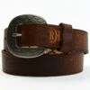 Red Dirt Hat Co. Men's Bison Leather Belt -Wraner Clothing Shop 2000382076 001 P1