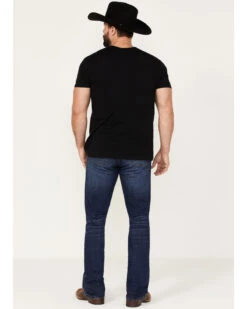 Wrangler Retro Men's Holsteiner Dark Wash Slim Boot Stretch Denim Jeans -Wraner Clothing Shop 2000384265 400 P3