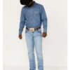 Wrangler Retro Men's 77MWZ Codigo Light Wash Slim Boot Stretch Denim Jeans -Wraner Clothing Shop 2000384266 400 P1