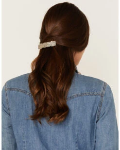 Boot Barn X Double D Women's Exclusive Silver Bridal Barrette