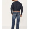 Rock & Roll Denim Men's Medium Wash Straight Reflex Denim Jeans -Wraner Clothing Shop 2000386196 414 P1