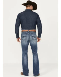 Cody James Men's Oregon Medium Wash Slim Bootcut Stretch Denim Jeans -Wraner Clothing Shop 2000386281 414 P3