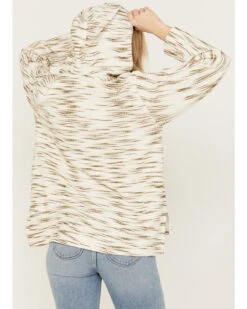 Cleo + Wolf Women's Space-Dye Baja Hoodie -Wraner Clothing Shop 2000386288 110 P4