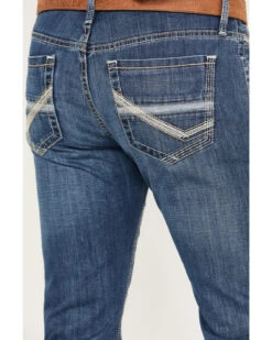 Cinch Men's Ian Medium Stonewash Slim Boot Performance Stretch Denim Jeans -Wraner Clothing Shop 2000386396 402 P4