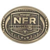 Montana Silversmiths Men's Bronze 2022 National Finals Rodeo Oval Belt Buckle -Wraner Clothing Shop 2000387613 040 P1