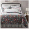 HiEnd Accents Teal Abbie Western Paisley Reversible 3-Piece Full/Queen Quilt Set -Wraner Clothing Shop 2000388539 442 P1