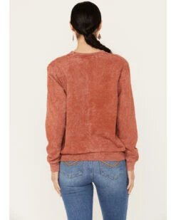 Changes Women's Bucking Horse Yellowstone Crew Neck Sweatshirt -Wraner Clothing Shop 2000393498 220 P4