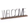 Giftcraft Wooden Table Welcome Decor Sign -Wraner Clothing Shop 2000396957 000 P1