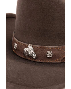Bullhide Boys' Horsing Around Wool Cowboy Hat -Wraner Clothing Shop 282929 47 P6