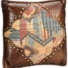 HiEnd Accents Ruidoso Square Pillow With Scalloping -Wraner Clothing Shop 28443Q 94 P1