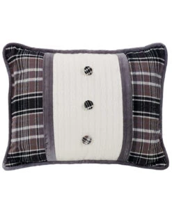 HiEnd Accents Whistler Buttoned Accent Pillow