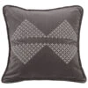 HiEnd Accents Embroidered Diamond Accent Pillow -Wraner Clothing Shop 28445N 94 P1