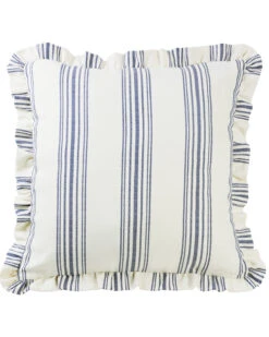 HiEnd Accent Navy Prescott Euro Sham With Ruffle