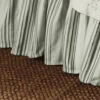 HiEnd Accents Prescott Taupe Stripe Bedskirt - Queen -Wraner Clothing Shop 28478W 18 P1