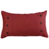 HiEnd Accents Prescott Red Large Pillow -Wraner Clothing Shop 28478Y 70 P1