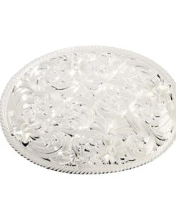 Montana Silversmiths Men's Engraved Buckle