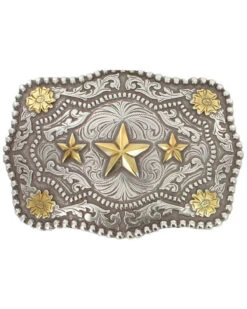 Cody James Men's Triple Star Belt Buckle